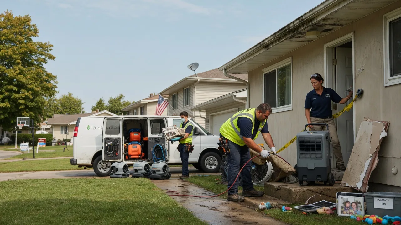 Water Damage Restoration in Aspers, PA near me